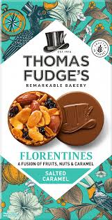 Thomas Fudge Salted Caramel Florentines 114g