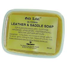 Gold Label Glycerin Leather & Saddle Soap 250g