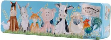 Farmhouse Biscuits Farmyard Animal Biscuit Tin 225g