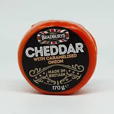 Caramelised Onion Cheddar Cheese Truckle 170g