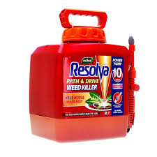 Resolva Path & Drive Weedkiller Power Pump Spray 5L