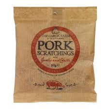 Pork Scratchings with Garlic and Chilli 60g