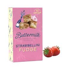 Buttermilk - Strawbellini Fudge 100g