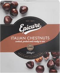 Epicure Peeled & Cooked Chestnuts 200g