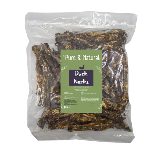Pure & Natural Duck Necks 1kg