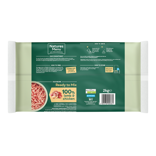 Natures Menu Free Flow Lamb & Chicken 2kg
