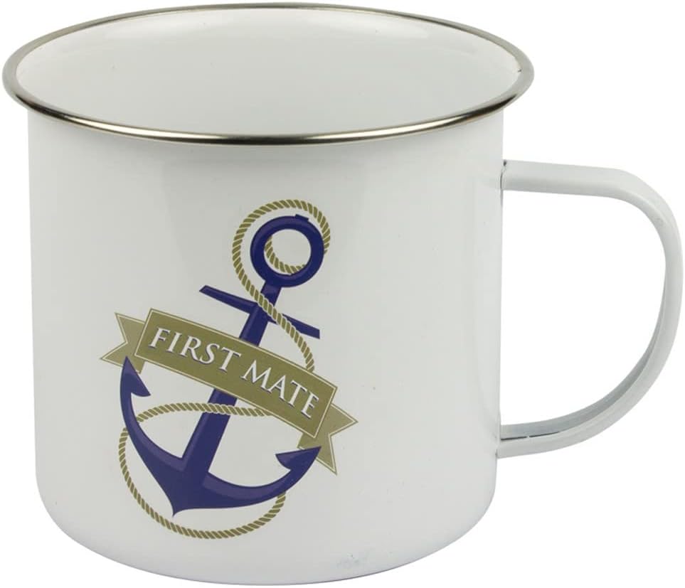 Nauticalia London Tin Mug First Mate