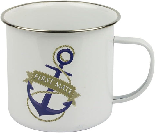 Nauticalia London Tin Mug First Mate
