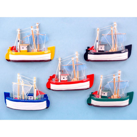 Fishing Boat Magnet Assorted Design