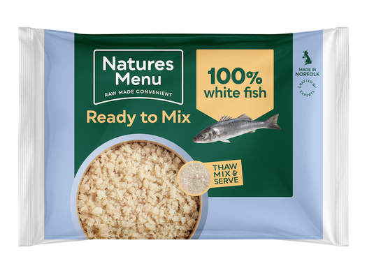 Natures Menu White Fish Mince 400g