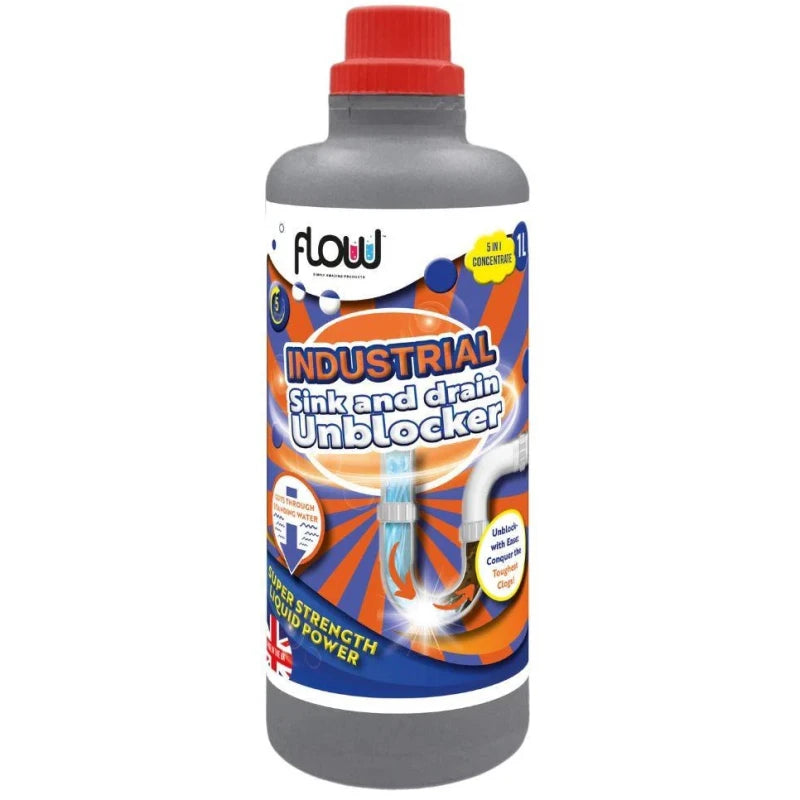 Flow Concentrate Industrial Sink & Drain Unblocked 1L