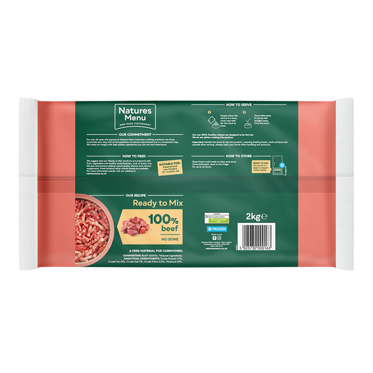 Natures Menu Free Flow Beef 2kg