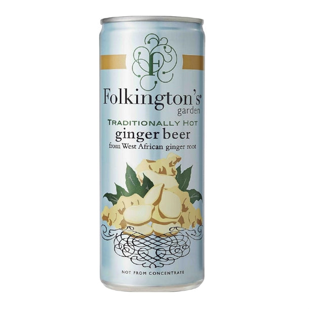 Folkingtons Hot Ginger Beer 250ml Can