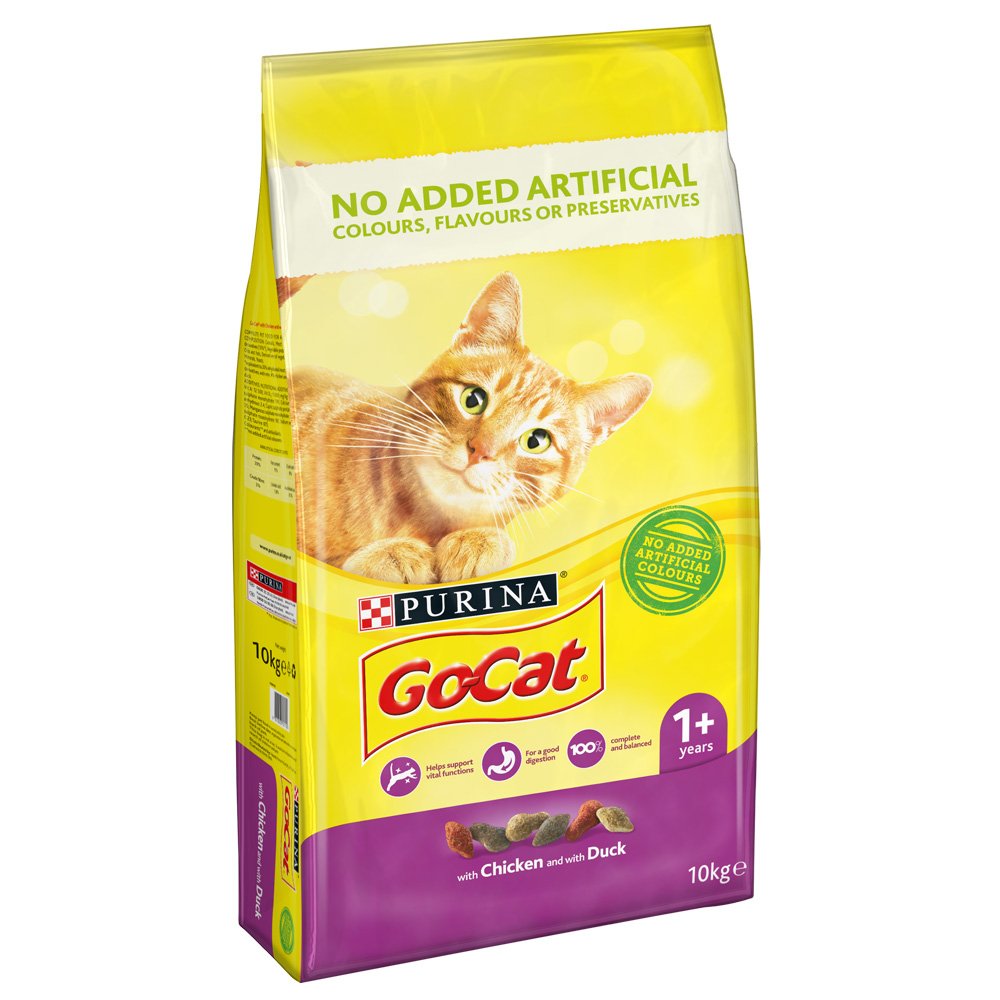 Purina Go Cat Chicken & Duck 4kg