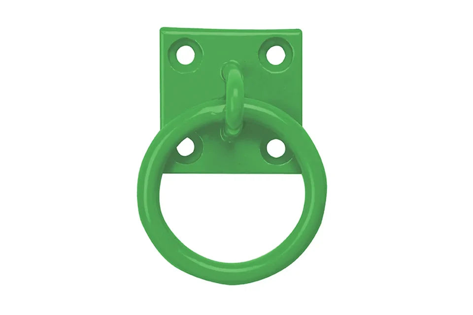 Perry 2x Swivel Tie Rings On Plate 50mmx50mm