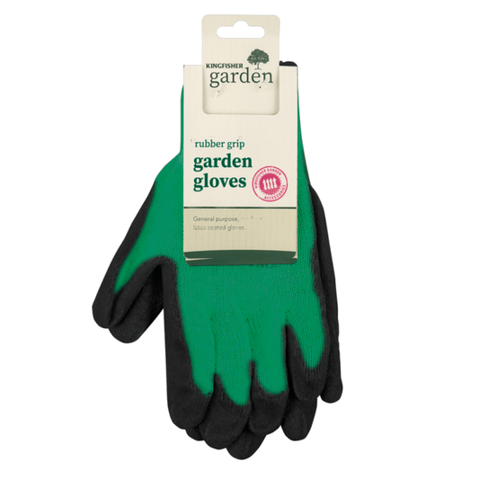 Kingfisher Rubber Grip Gardening Gloves