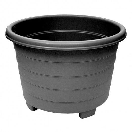 Grosvenor Round Planter Black 39cm