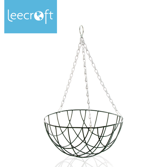 Leecroft Wire Hanging Basket Without Liner 14”