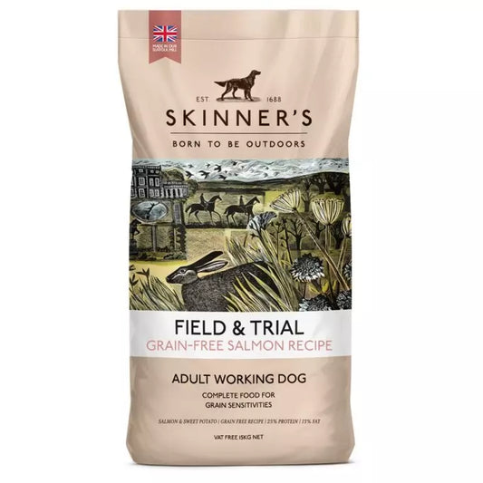 Skinners Grain Free Salmon Recipe 15kg