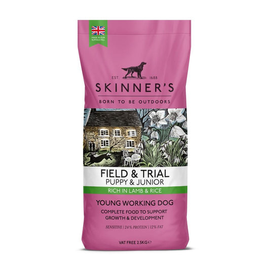 Skinners Field & Trial Puppy & Junior Lamb Rice 15kg