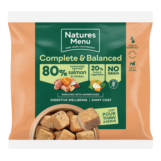 Natures Menu 80-20 Salmon & Chicken Nuggets 1kg