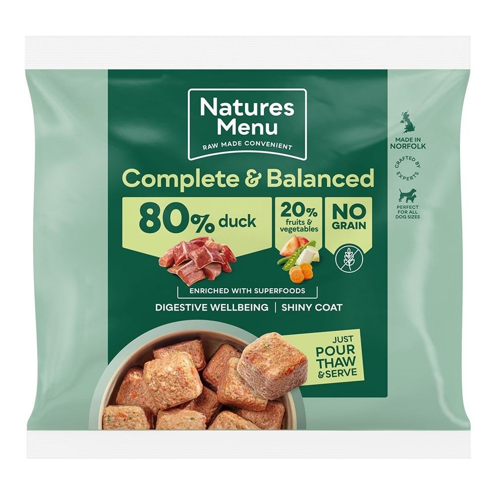 Natures Menu 80-20 Duck Nuggets 1kg