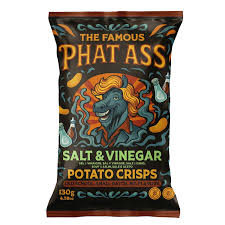 PHAT ASS SALT & MALT VINEGAR 130g
