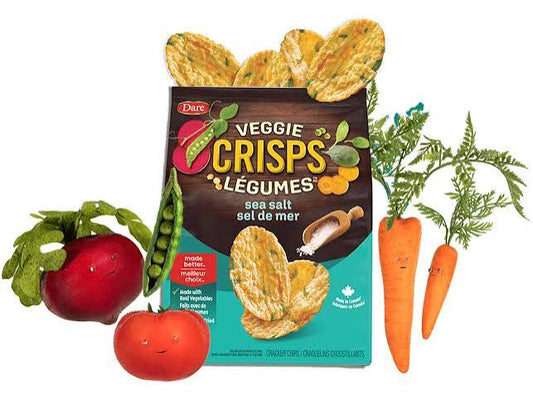 Dare Veggie Crisps Sea Salt 100g