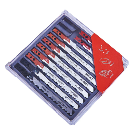 Amtech Jigsaw Blade Set 10pcs