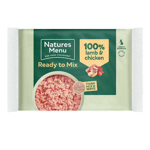 Natures Menu Minced Lamb & Chicken 400g