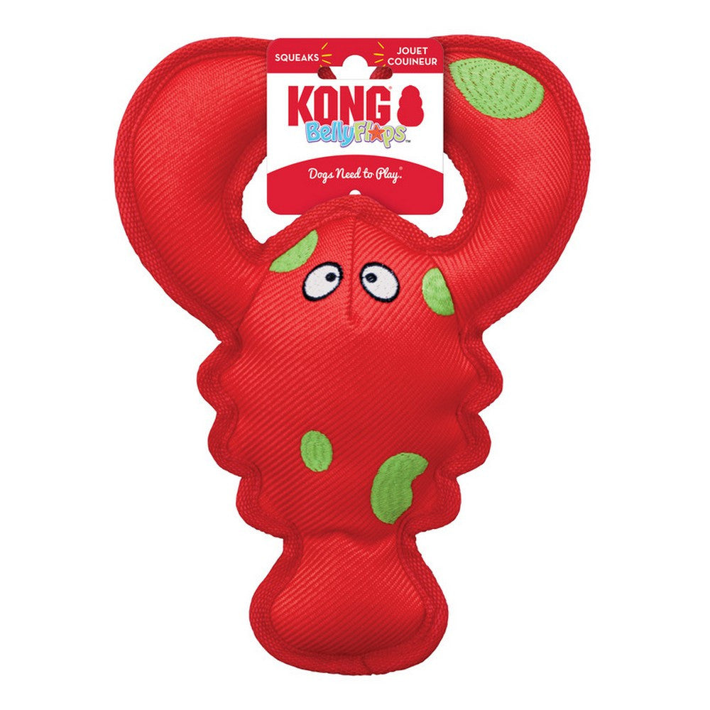 Kong Belly Flops Lobster Toy