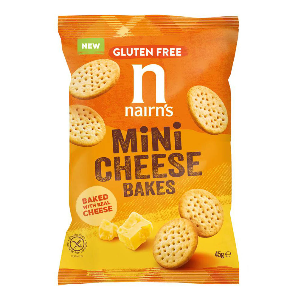 Nairn's Mini Cheese Bakes Gluten Free 45g