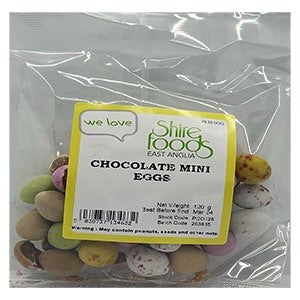 Shirefoods Chocolate Mini Eggs 100g