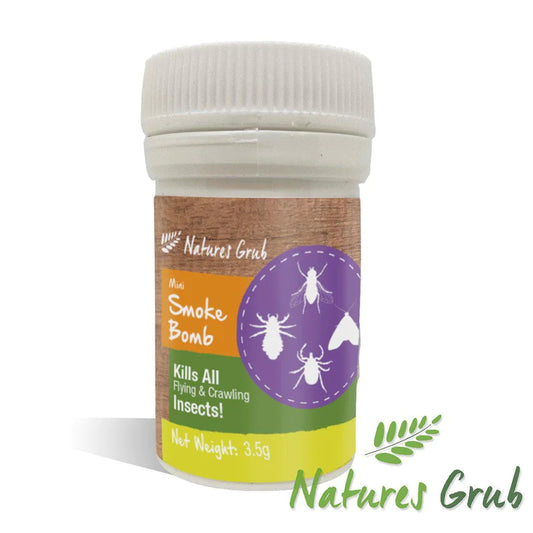 Natures Grub Smoke Bomb-Red Mite & Insect Killer