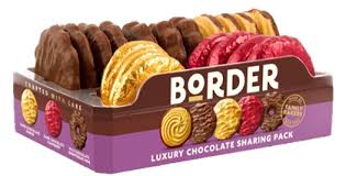Border Luxury Chocolate Sharing Biscuits 365g