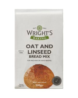 G.R Wright Oat & Linseed Flour 500g