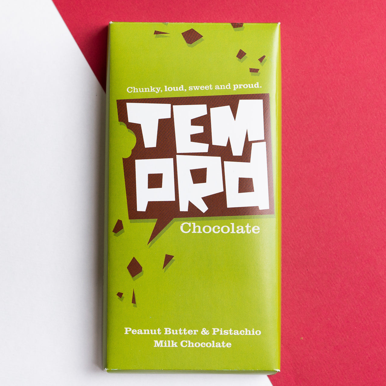 Temprd Milk Chocolate Peanut Butter & Pistachio 200g