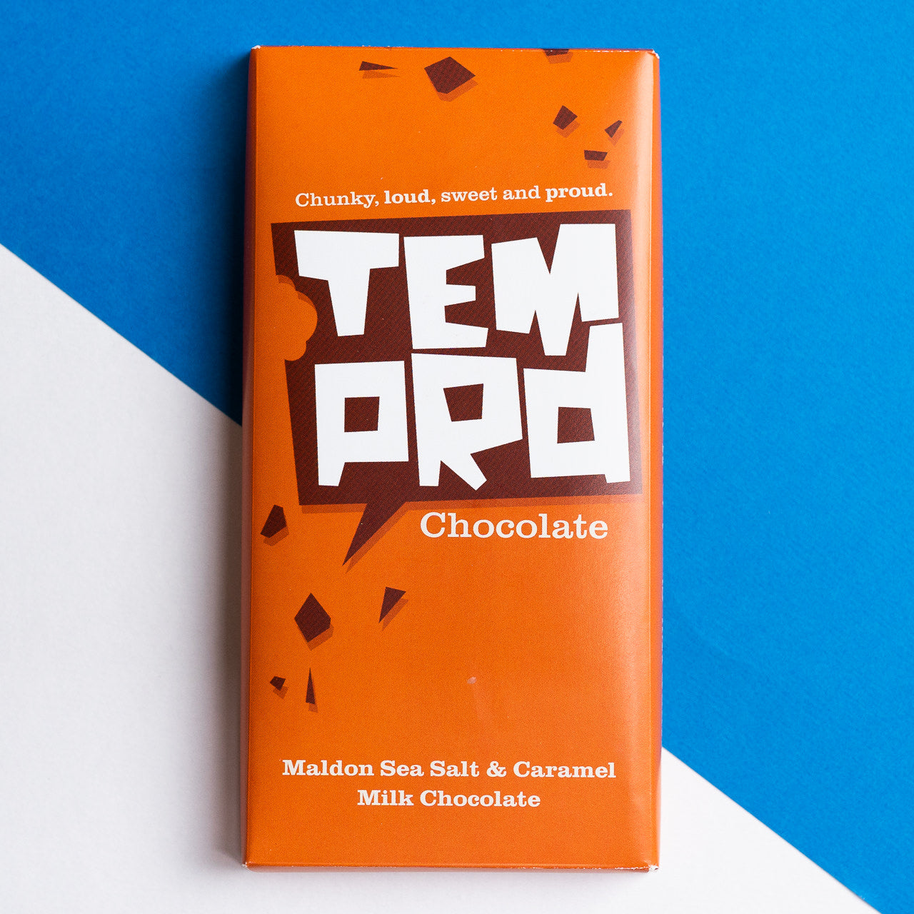Temprd Milk Chocolate Sea Salt & Caramel 200g