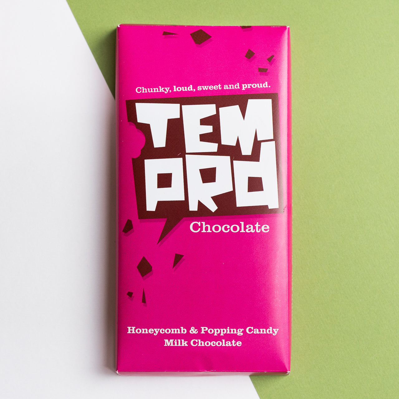 Temprd Milk Chocolate Honeycomb & Popping 200g