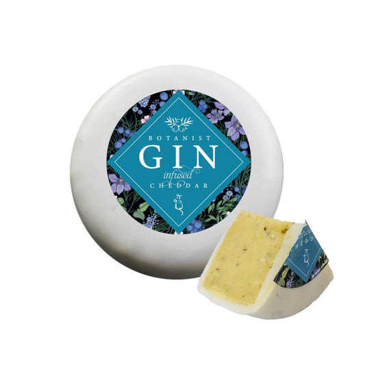 Our Gin Infused Cheddar Cheese 200g