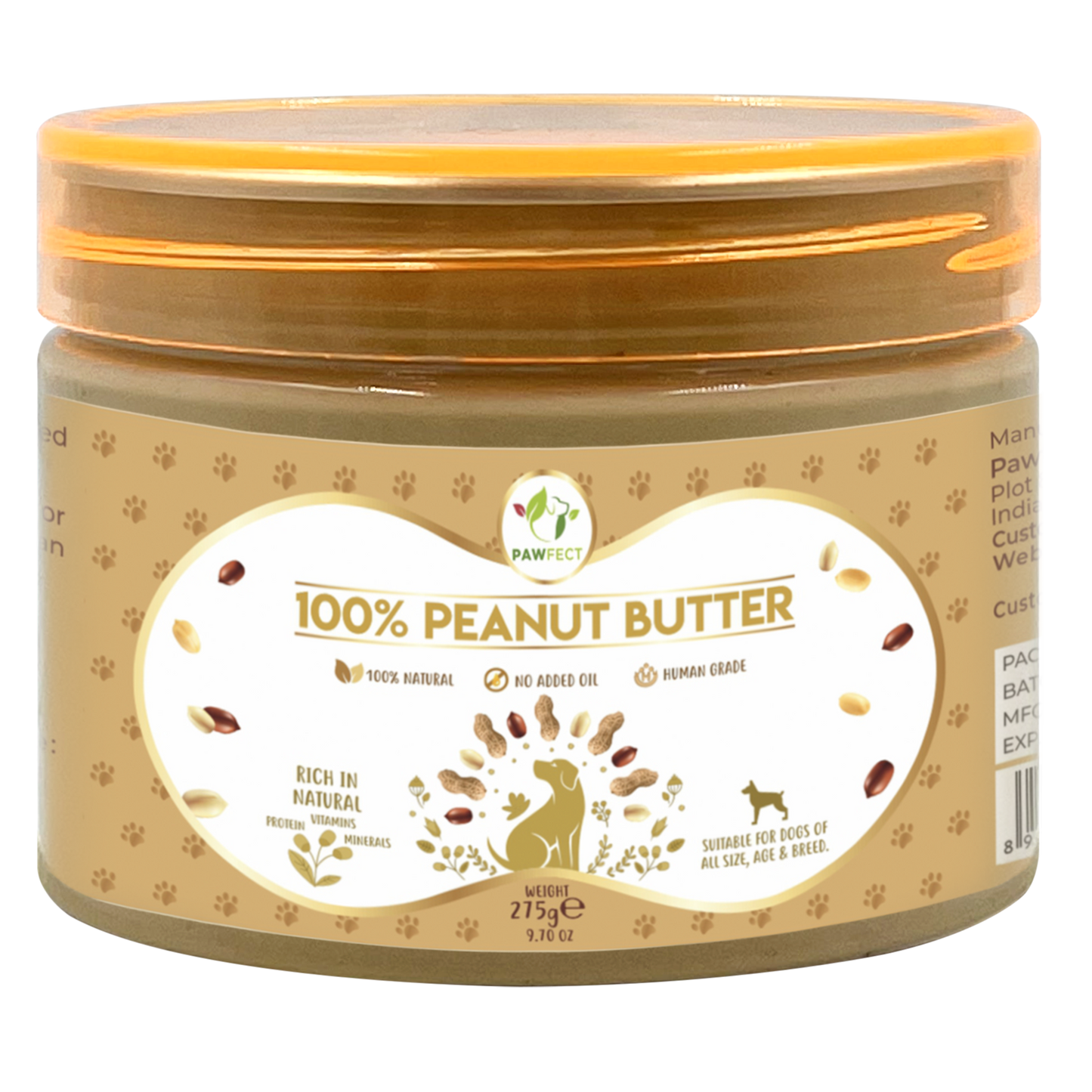 Pawfect Pet Natural Peanut Butter