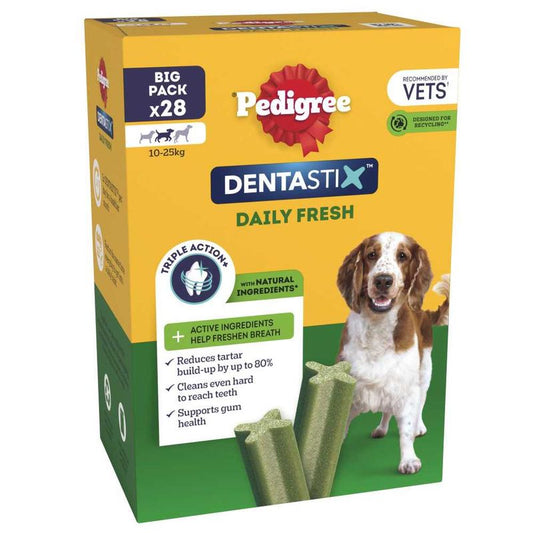 Dentastix Daily Fresh Medium x28, Pedigree