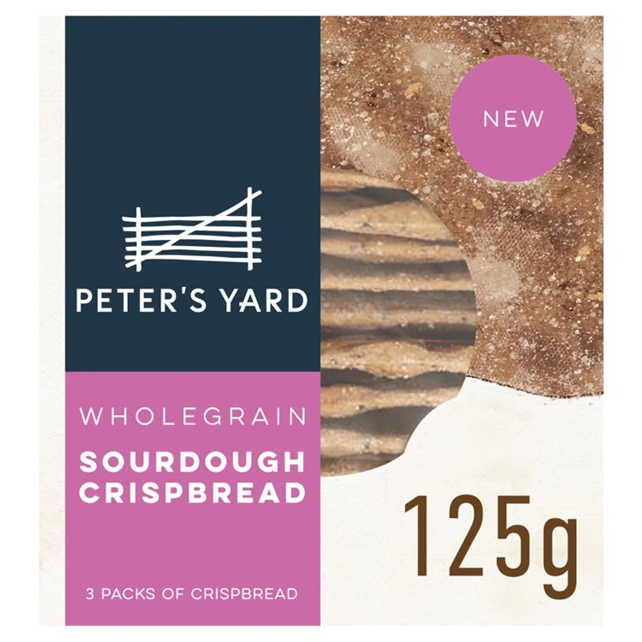 Peters Yard Wholegrain Sourdough Crispbread 125g