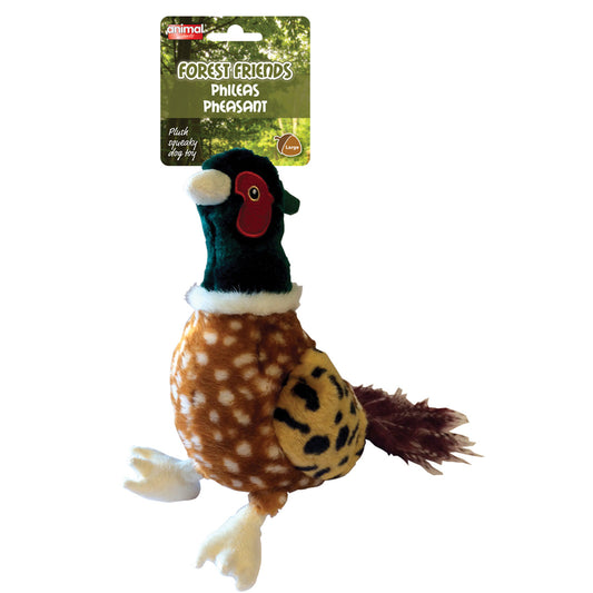 Animal Instincts Phileas Pheasant Dog Toy