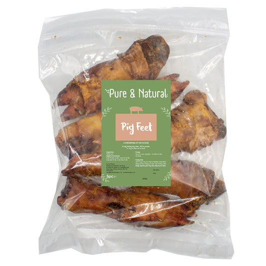 Pure & Natural Pig Feet x5