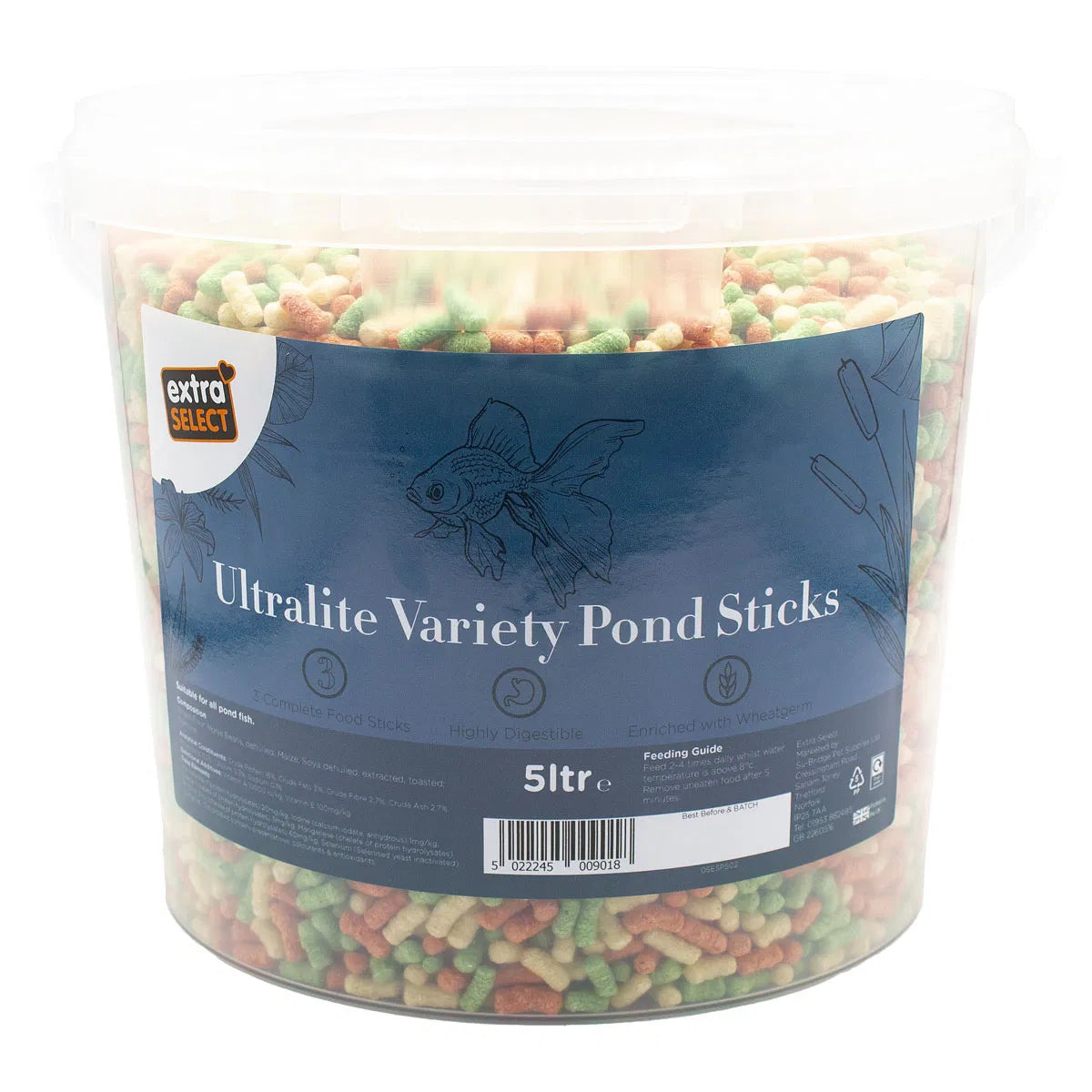 Extra Select Premium Value Ultralite Variety Pond Sticks 5L