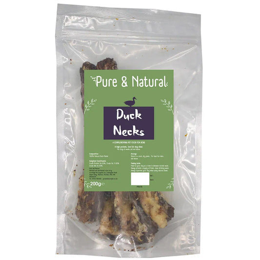 Pure & Natural Duck Necks 200g