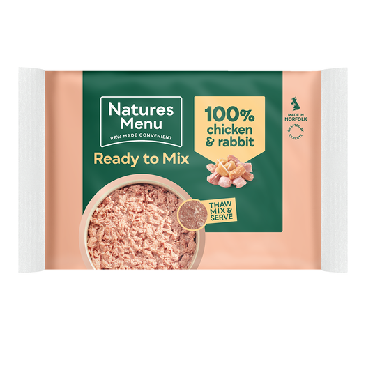 Natures Menu Rabbit & Chicken Mince 400g