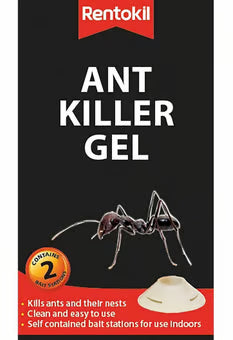 Rentokil Ant Killer Gel x2 Bait Stations