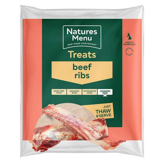 Natures Menu Raw Beef Ribs x2